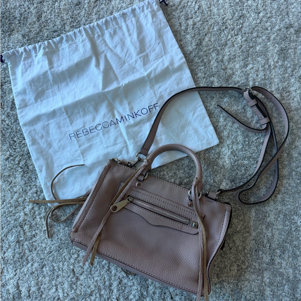 Rebecca Minkoff Dusty Pink Leather Satchel